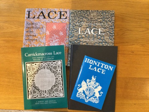 Antique lace reference books - 5,