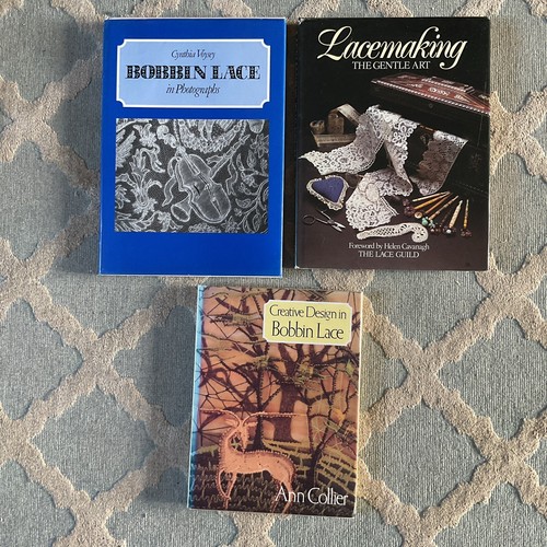 Lace books used - lace, used.