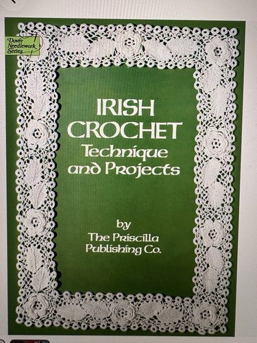 Irish crochet technique and - technique,