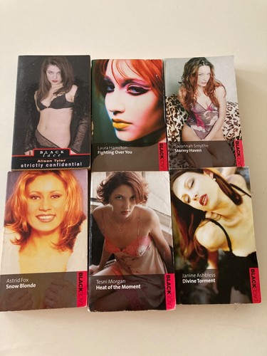 Black lace books bundle - x6,
